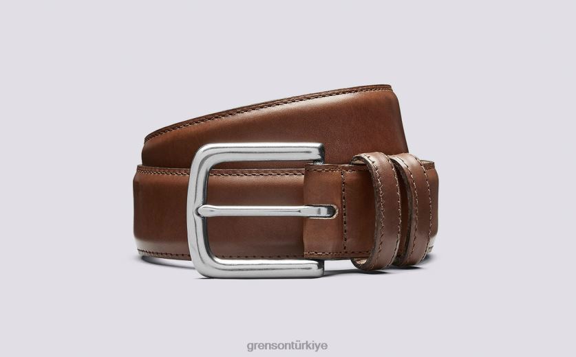 Grenson rahat kemer üniseks ceviz Aksesuarlar B466H515