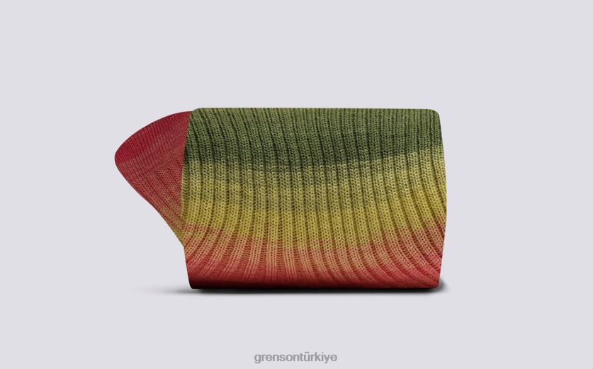 Grenson gökkuşağı çorap kadınlar sarı çoklu Aksesuarlar B466H504