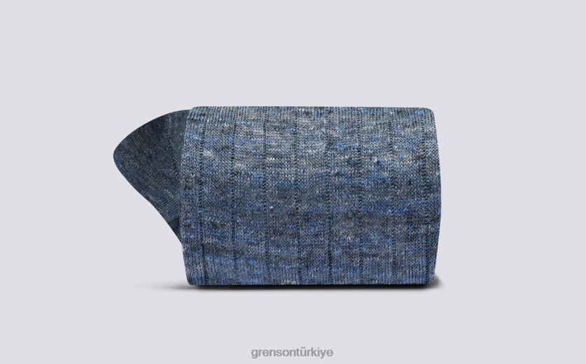 Grenson malanj çorap erkekler mavi Aksesuarlar B466H498